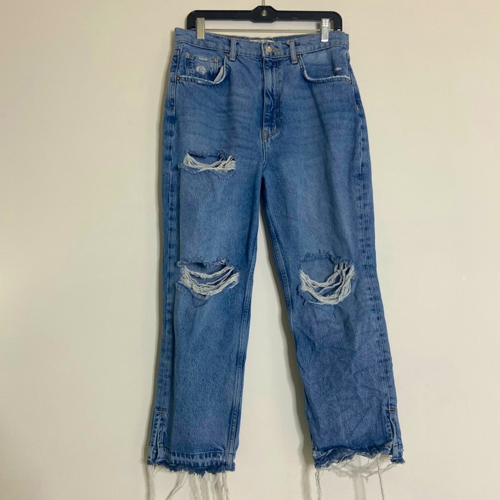 Free people we the free distressed jeans - Picture 1 of 6